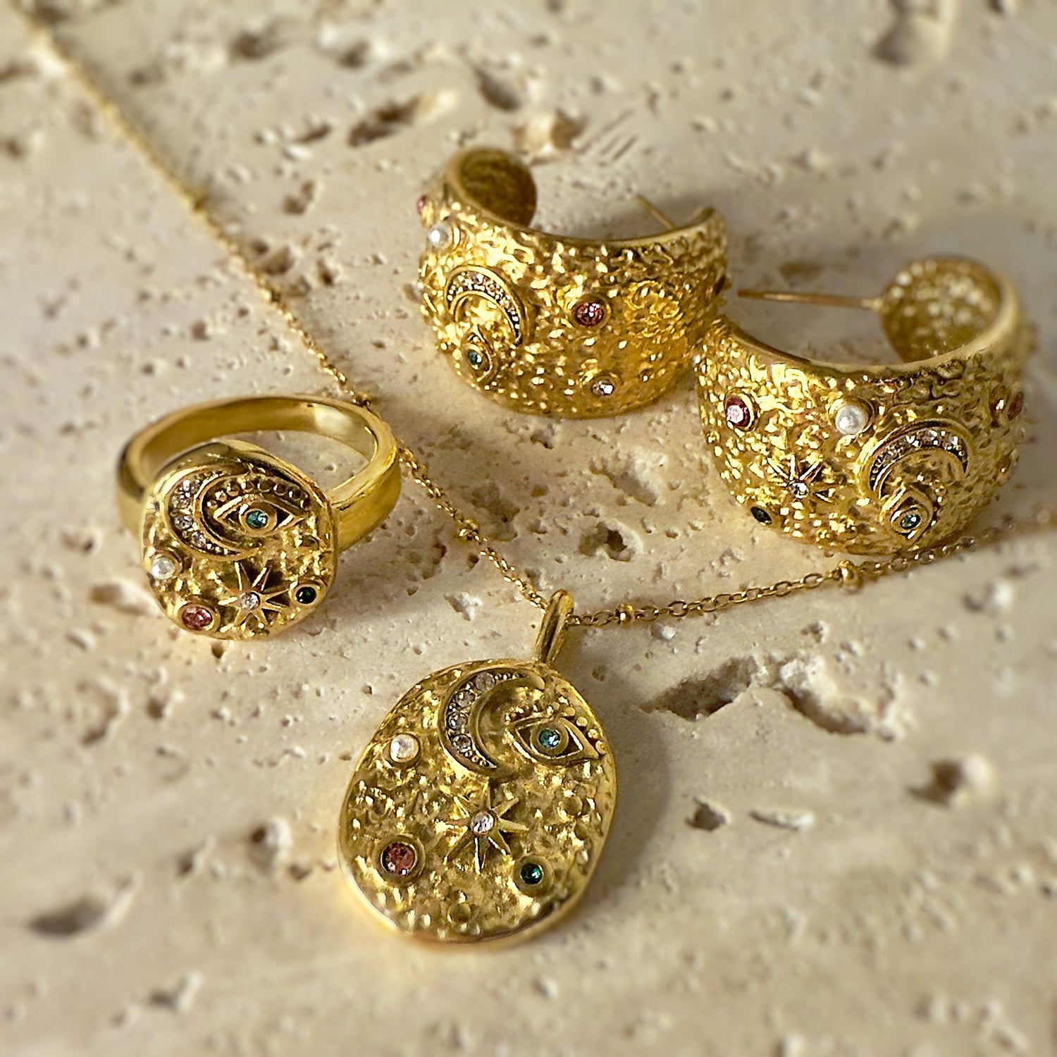 18K Gold Plated CELESTIAL COLLECTION